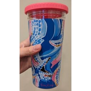 Lilly Pulitzer Tall Tumbler with Lid NO STRAW